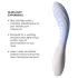 LELO Mona Spectra - vibromasseur intelligent pour point G avec lumière LED (blanc)