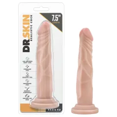 Dr. Skin - gode ventouse réaliste 19 cm - couleur chair