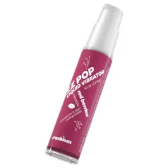   Crushious ZZ POP - vibromasseur liquide comestible, fruits rouges (10 ml)