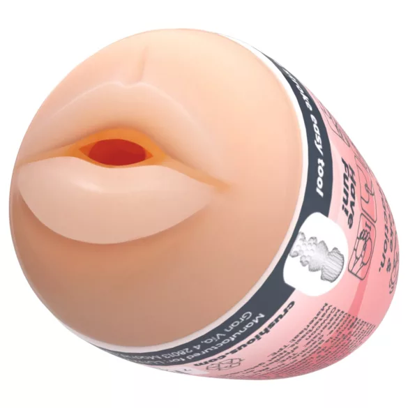 Crushious Ezy Egg Mouth - œuf masturbateur (couleur chair)