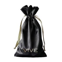 Vive - sac à jouets sexuels satin (noir)