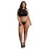 Le Désir Plus Size - ensemble de fête strass - noir (XL-3XL)