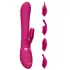Vive Chou - vibromasseur clitoridien à tête interchangeable rechargeable - rose