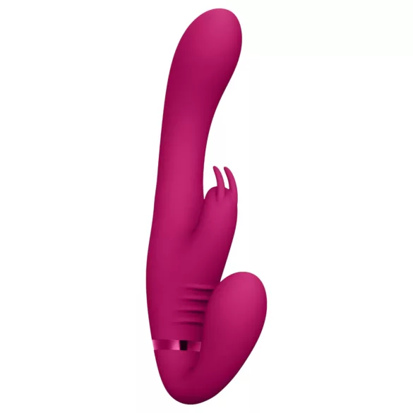 Vive Suki - gode ceinture vibrant sans harnais - rose