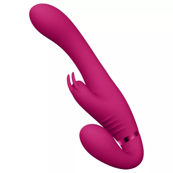 Vive Suki - gode ceinture vibrant sans harnais - rose