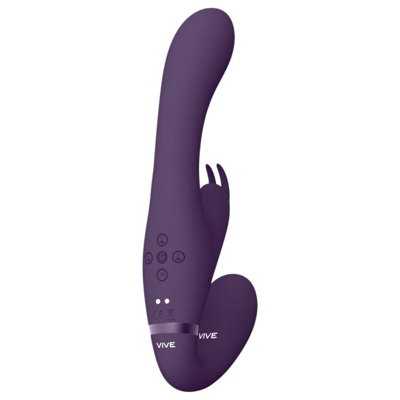 Vive Suki - gode vibrant sans harnais - silicone violet