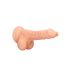 RealRock Dong 7 - Phallus réaliste avec testicules (17cm) - naturel