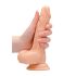RealRock Dong 7 - Phallus réaliste avec testicules (17cm) - naturel