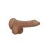 RealRock Dong 7 - réaliste, couilles, 17cm - naturel foncé