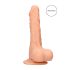 RealRock Dong 10 - réaliste, testicules, dildo (25cm) - naturel