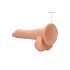 RealRock Dong 10 - réaliste, testicules, dildo (25cm) - naturel