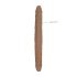 RealRock Double Dong 14" - Double Dildo (36cm) - Naturel Foncé