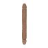 RealRock Double Dong 14" - Double Dildo (36cm) - Naturel Foncé