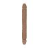 RealRock Double Dong 18 - double dong (46cm) - brun foncé