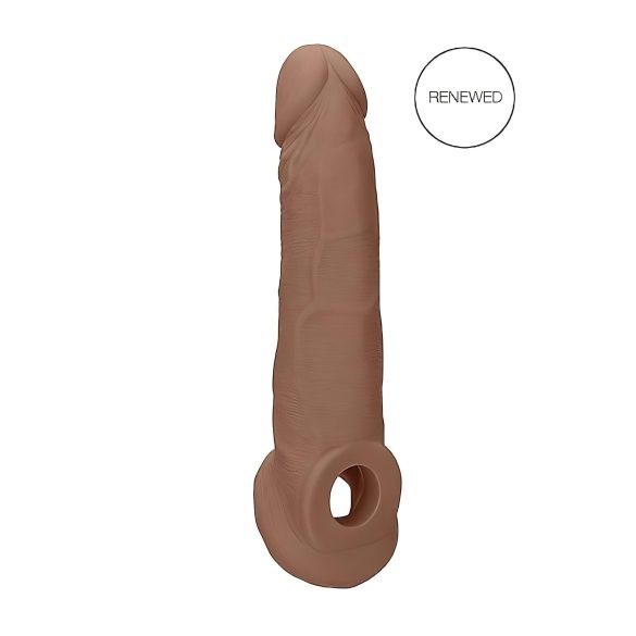 Gaine Pénienne RealRock 9'' (21,5cm) - Naturel Foncé