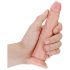 RealRock Slim - dildo réaliste 15,5 cm (naturel)