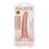 RealRock Slim - dildo réaliste 15,5 cm (naturel)