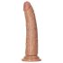 RealRock Slim - dildo réaliste 15,5cm (nature foncée)