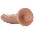 RealRock Slim - dildo réaliste 15,5cm (nature foncée)