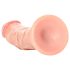 RealRock - réaliste ventouse dildo - 15,5cm (naturel)