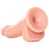 RealRock - Dildo réaliste ventouse 15,5cm (naturel)