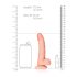 RealRock - Dildo réaliste ventouse 15,5cm (naturel)
