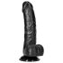 RealRock - Gode réaliste ventouse 15,5 cm (noir)