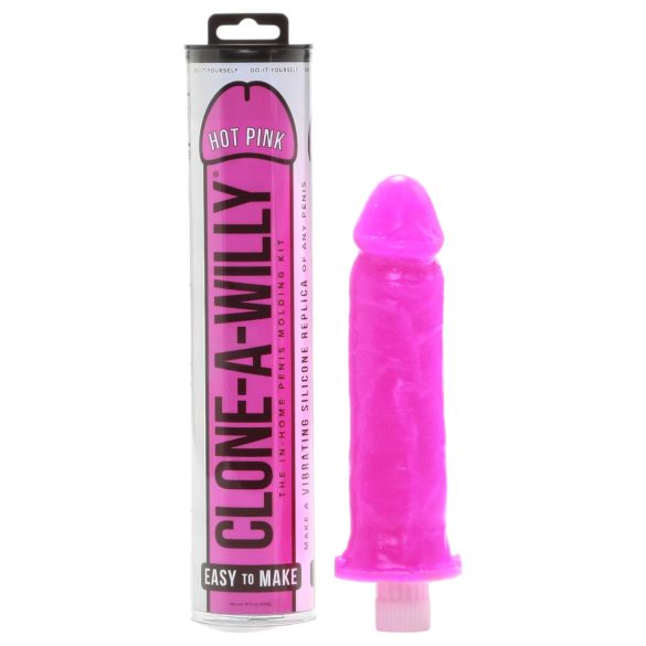 Clone-a-Willy - Kit de moulage pénis avec vibromasseur (rose)