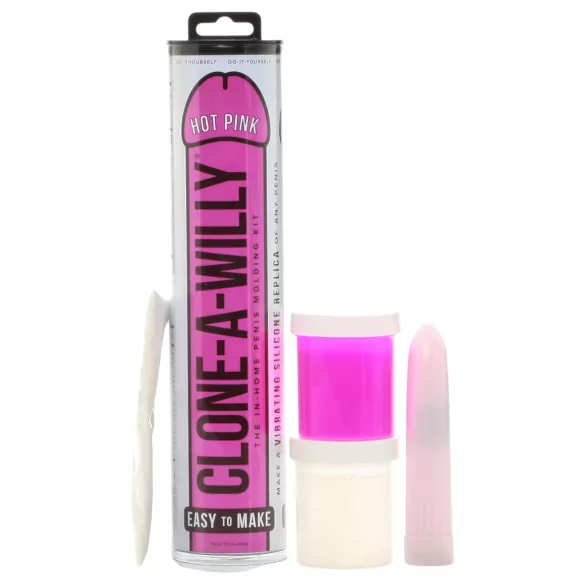 Clone-a-Willy - kit moulage pénis avec vibromasseur - silicone rose