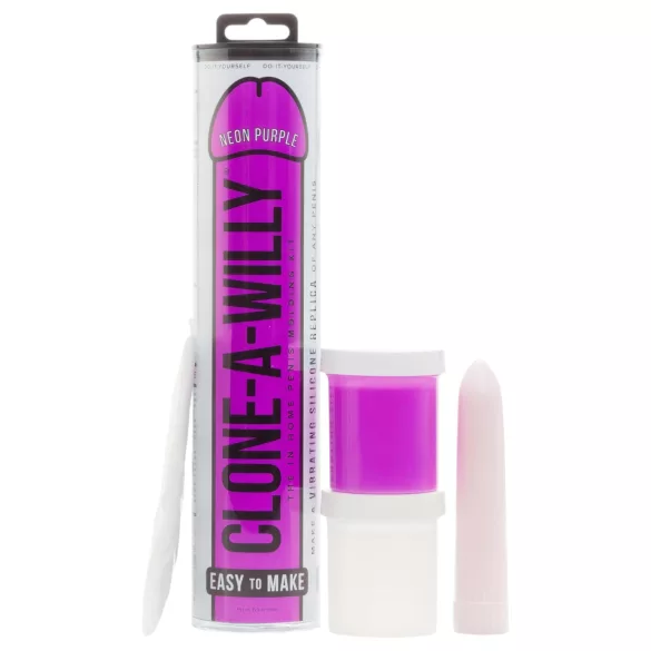 Clone-a-Willy - kit moulage pénis avec vibromasseur - silicone violet