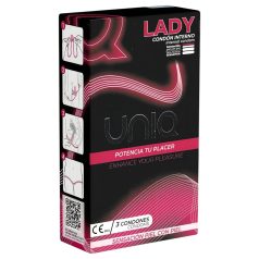 Uniq Lady - préservatifs pour femmes (3 pcs)