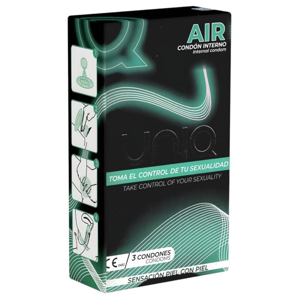 Uniq Air - préservatif femme fin (3pcs)