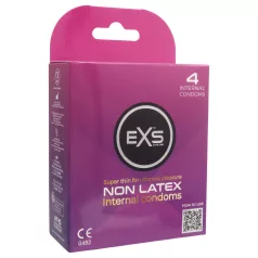   Préservatif interne EXS - préservatif féminin sans latex (4 pcs)
