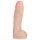 Doc Johnson Vac-U-Lock Hung 12 - réaliste avec testicules (naturel)