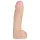 Doc Johnson Vac-U-Lock Hung 12 - gode réaliste avec testicules (chair / couleur naturelle)