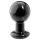 Doc Johnson The Classic - plug anal rond (noir) - L