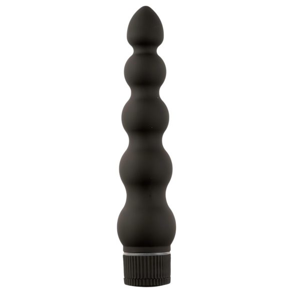 Black Magic 7 - Vibro anal perles rigides 5 (noir)