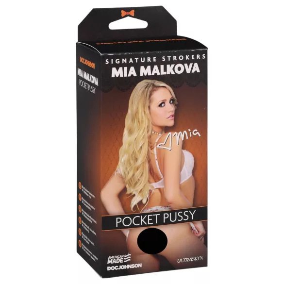 Doc Johnson Mia Malkova - vagin réaliste en Ultraskyn (couleur chair)