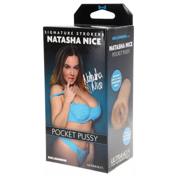 Doc Johnson Natasha Nice - vaginette réaliste Ultraskyn (couleur chair)