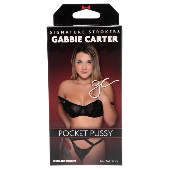 Doc Johnson Gabbie Carter - vagin réaliste Ultraskyn - couleur chair