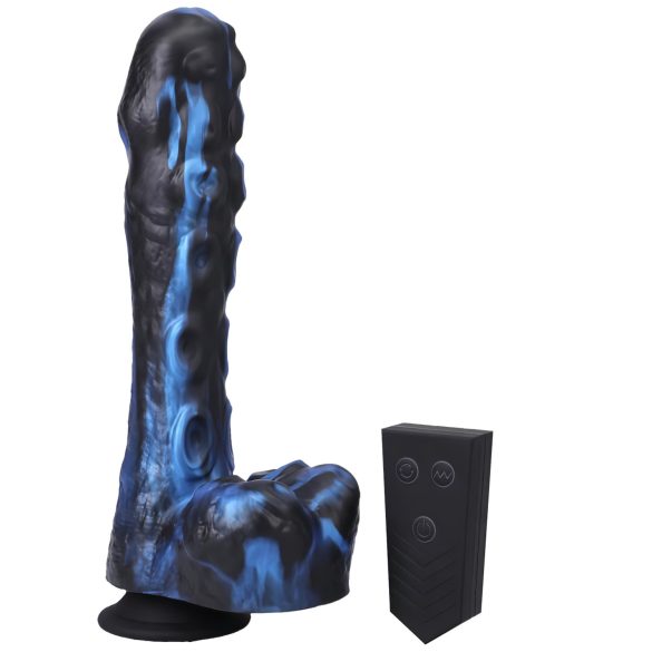 Doc Johnson Mini F-Machine Tendril - vibromasseur à poussée sans fil (bleu)