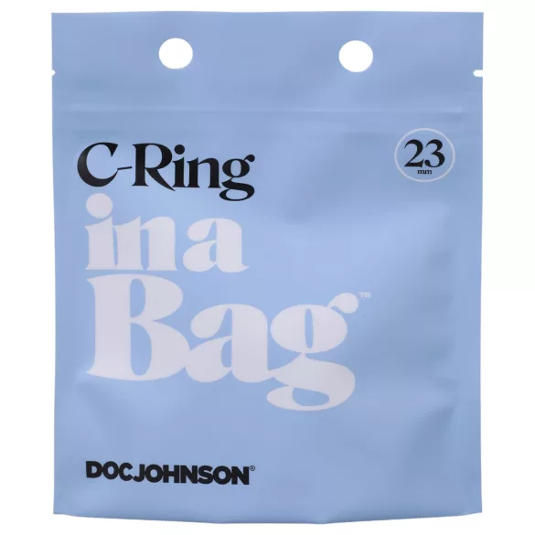 Doc Johnson - Anneau pénien - silicone - noir