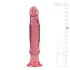 Crystal Jellies - godemichet anal avec ventouse (rose)