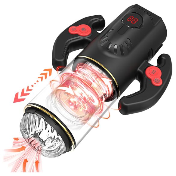 AlvUp - Masturbateur Rotatif Éloquent (Noir)