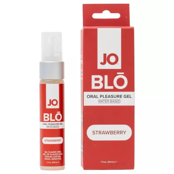 System JO BLO - gel oral aromatisé, fraise (30 ml)
