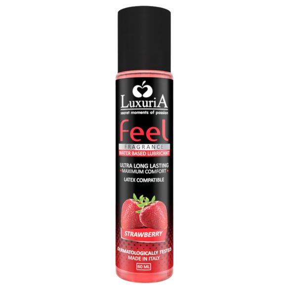 LuxuriA Feel - Lubrifiant à l'eau - Fraise (60ml)