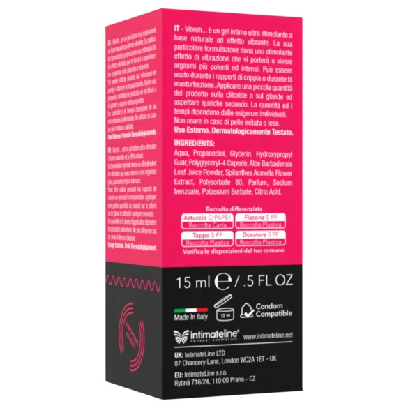 Vibroh - vibrateur liquide (15 ml)