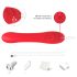 Bestoy - Vibromasseur point G langue (rouge)