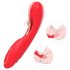 Bestoy - Vibromasseur point G langue (rouge)
