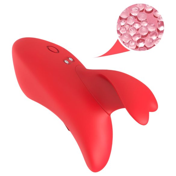 Bestoy - vibromasseur doigt rechargeable (rouge)